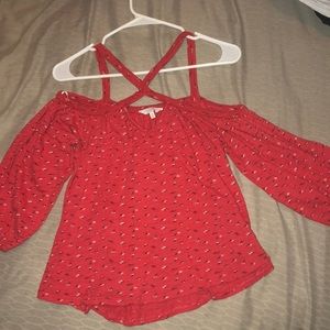 Lucky brand floral blouse